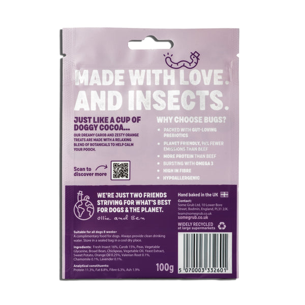 Calming Carob and Orange Dog Treats