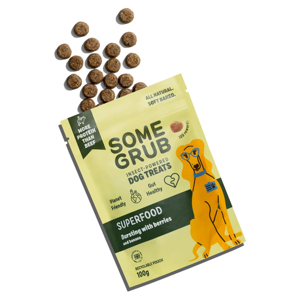 Mixed Dog Treat Bundle x6 - Calming Carob, Superfood Berry & Nut Butter