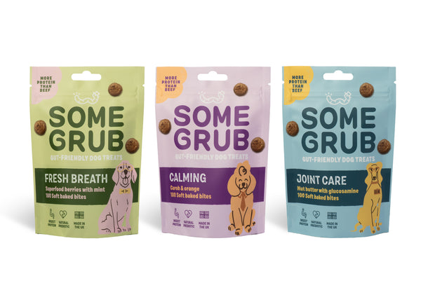 Mixed Dog Treat Bundle - Calming Carob, Superfood Berry & Nut Butter