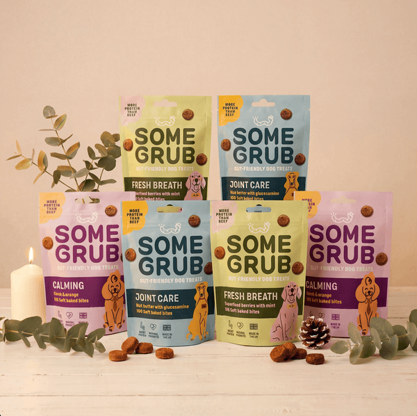 Mixed Dog Treat Bundle x6 - Calming Carob, Superfood Berry & Nut Butter