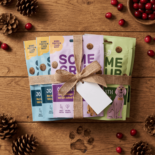 Mixed Dog Treat Bundle x6 - Calming Carob, Superfood Berry & Nut Butter