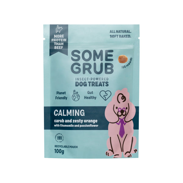 Calming Carob and Orange Dog Treats