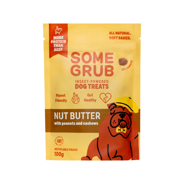 Protein-packed Nut Butter Dog Treats